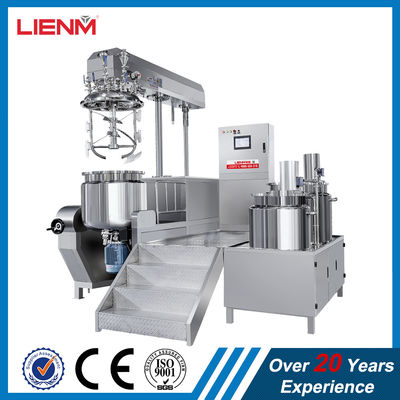 Cosmetic cream lotion Vacuum homogenizing emulsifier mixing tank