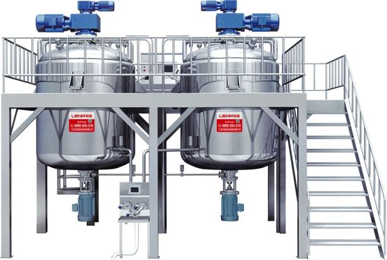 Liquid Detergent mixing machine