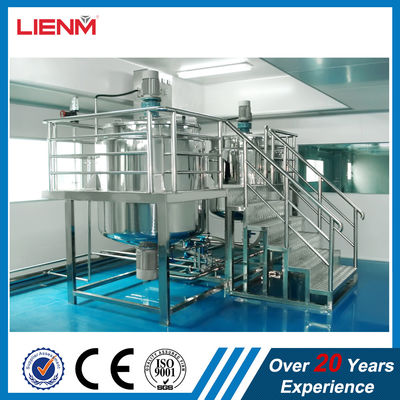 Hand Sanitizer Liquid soap Shampoo, liquid detergent mixing machine production line plant equipment