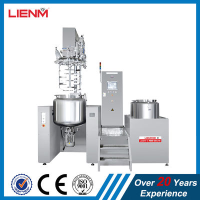Top and bottom homogenizer vacuum emulsifying mixer machine ointment emulsifying machine supplier