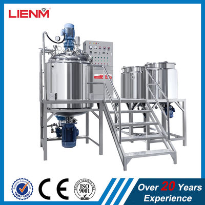vacuum homogenizing emulsifier Cosmetic Lotion Cream Vacuum Emulsifying Blending Tank 5L, 20L, 30L, 50L, 100L,ETC supplier