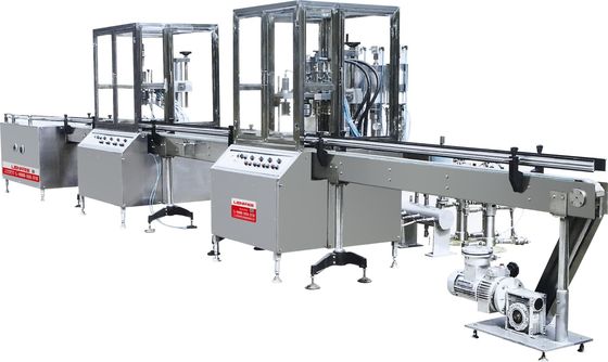 High Capacity Full Automatic Aerosol Spray Paint Filling Machine/Spray Saffron Water Filling Machine supplier