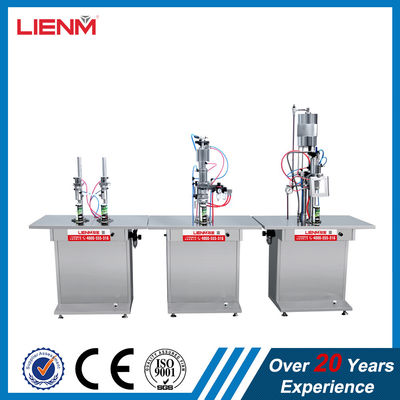 Aerosol Deodorant, air freshner, pesticide, paint aerosol can Filling  and sealing Machine supplier