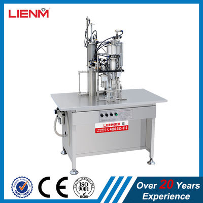 Aerosol Deodorant, air freshner, pesticide, paint aerosol can Filling  and sealing Machine supplier
