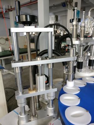 Rotary automatic perfume bottle filling and crimping collaring machine filling line filling sealing machine supplier